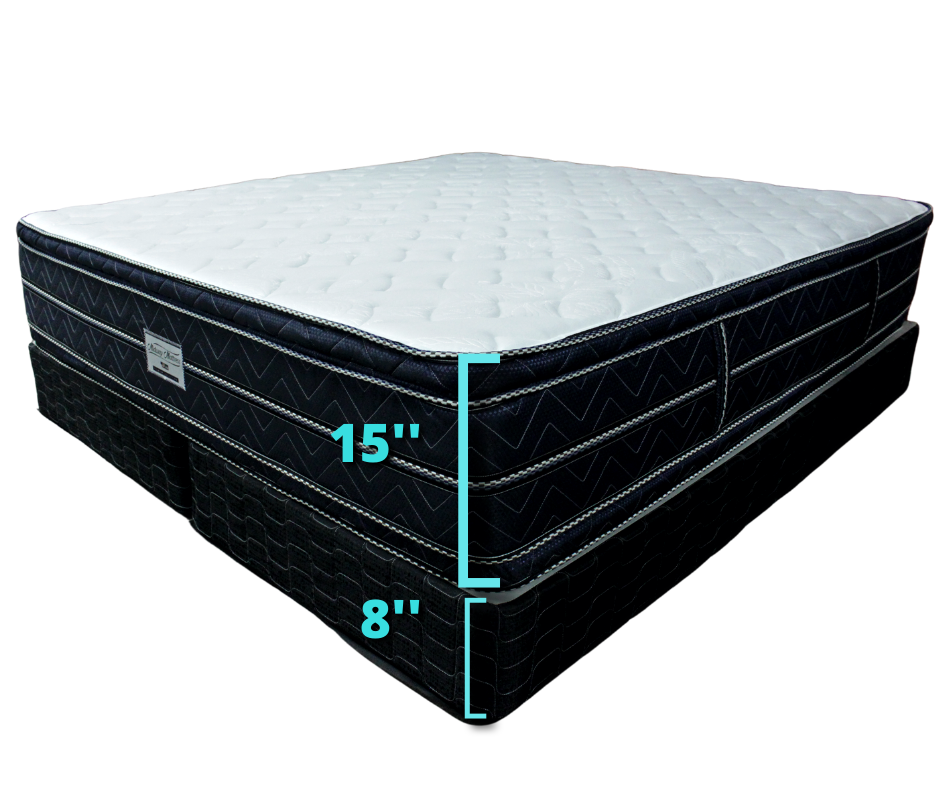Double pillow top mattress queen size deals