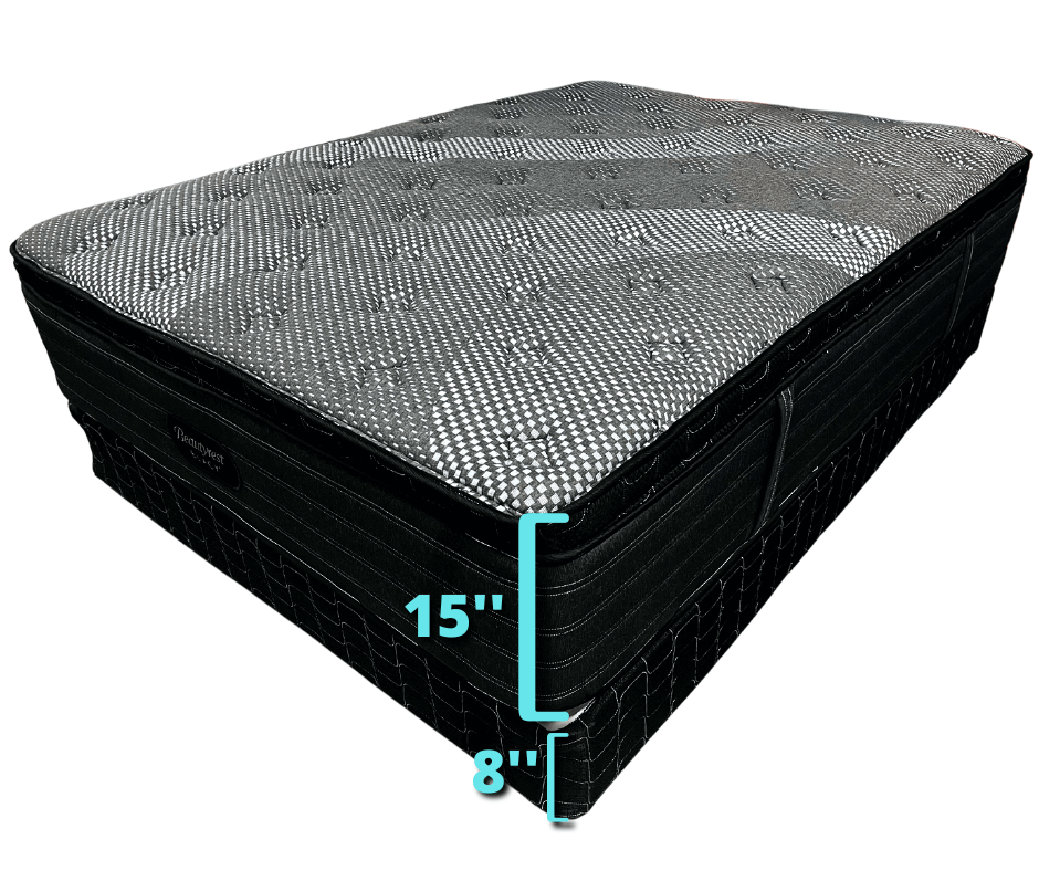 Beautyrest Black® L-Class 15" Plush Pillow Top Mattress