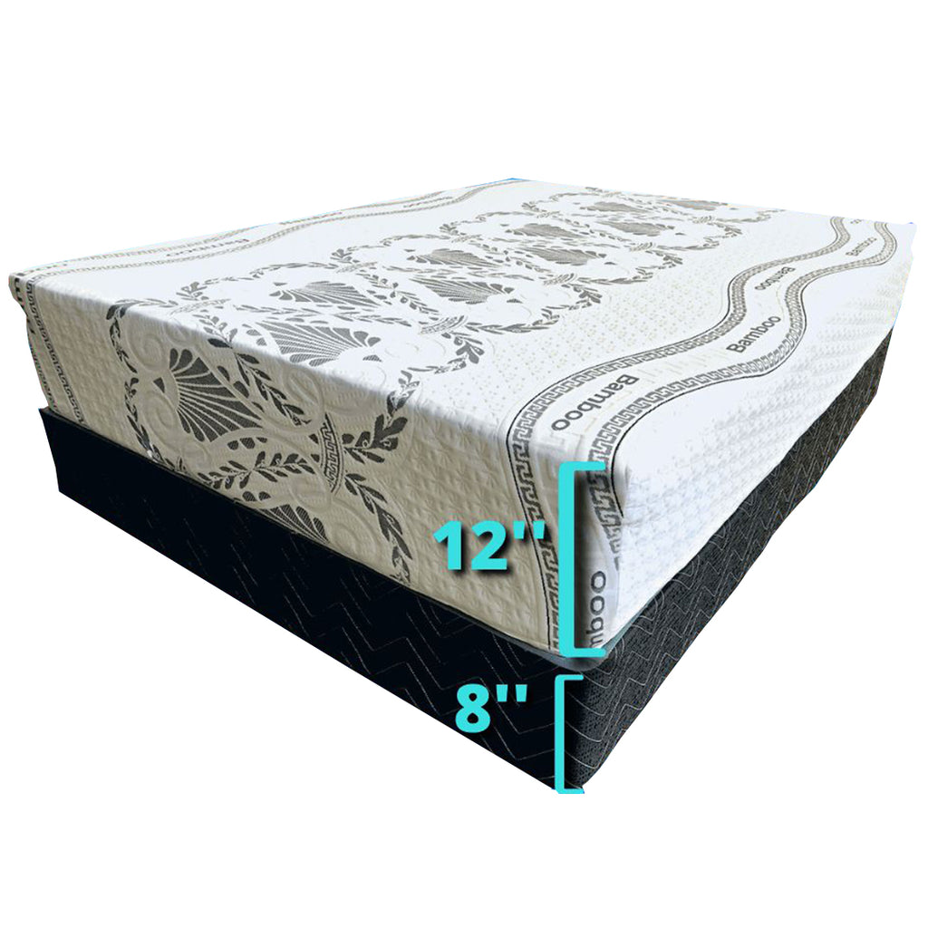 12” Deluxe Memory Foam Mattress